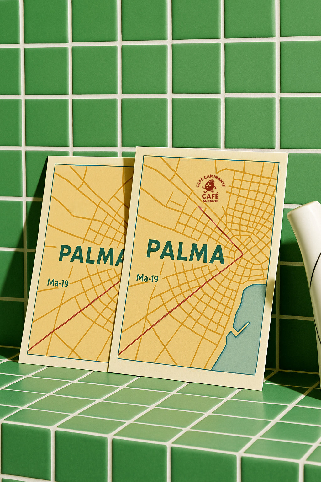 Mapa Ilustrado Personalizado – Estilo Mediterráneo