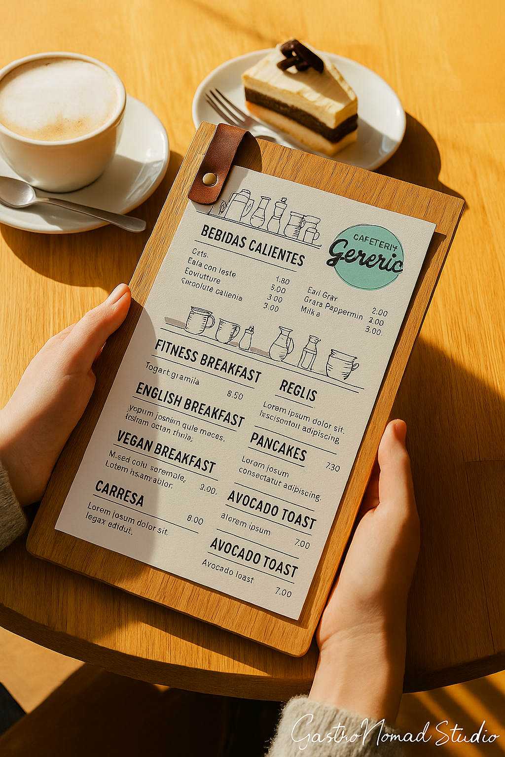 Plantillas de Diseño de Menu Restaurante 100% Personalizado
