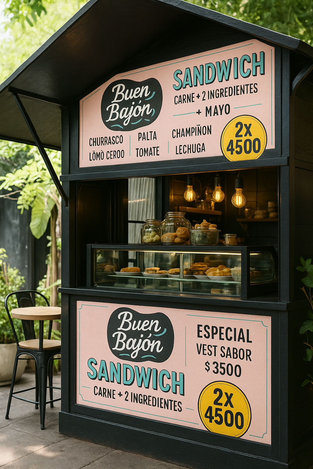 Pack Visual para Comida Rápida: Carteles + Menú Personalizado (Digital o Impreso)