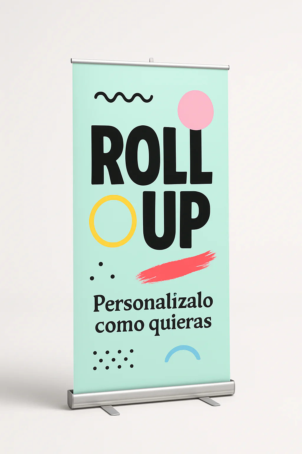 Pendón Roll Up Personalizado  – Impresión de Alta Calidad
