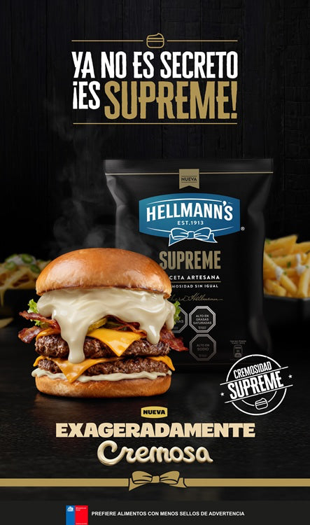 Campaña Hellmann’s Supreme en Chile relacionada con la producción de sellos personalizados